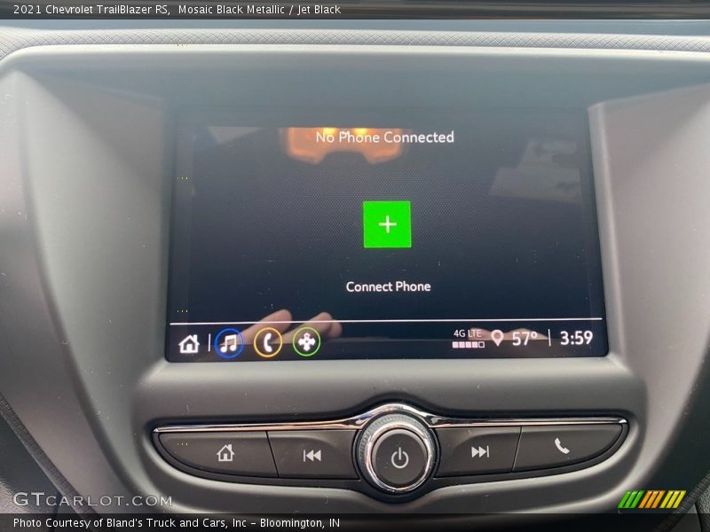 Controls of 2021 TrailBlazer RS