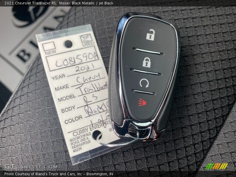 Mosaic Black Metallic / Jet Black 2021 Chevrolet TrailBlazer RS