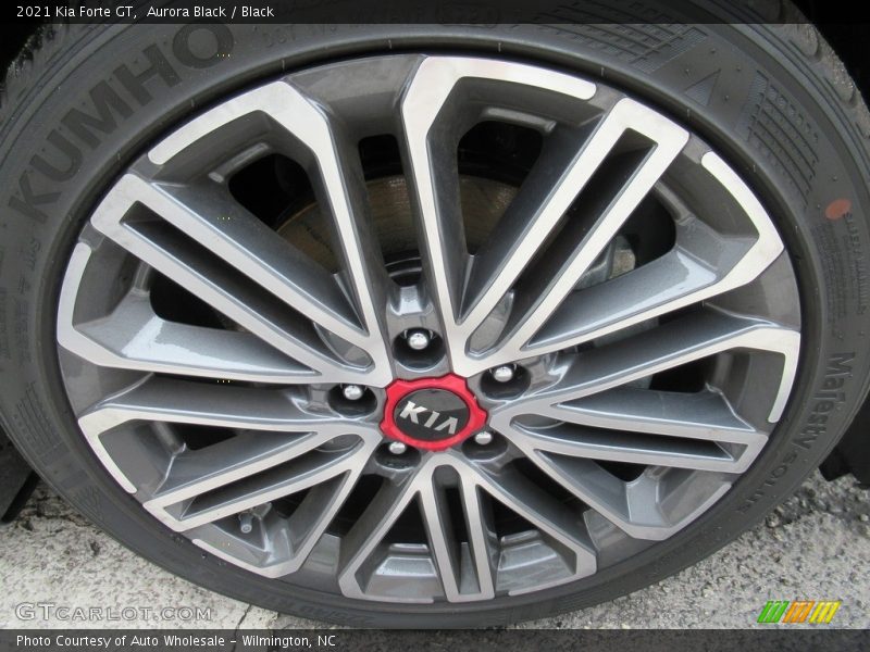 Aurora Black / Black 2021 Kia Forte GT