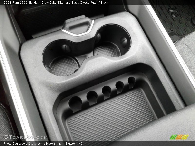 Diamond Black Crystal Pearl / Black 2021 Ram 1500 Big Horn Crew Cab