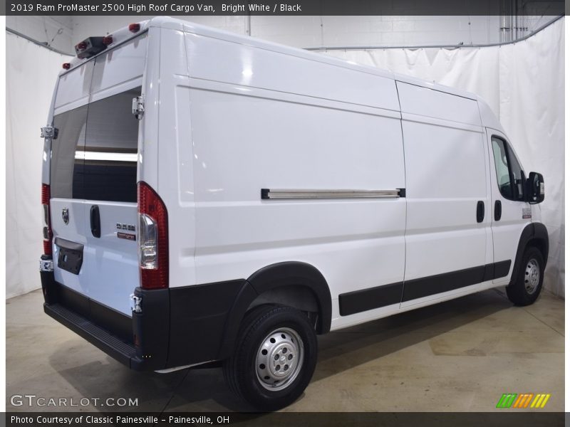 Bright White / Black 2019 Ram ProMaster 2500 High Roof Cargo Van
