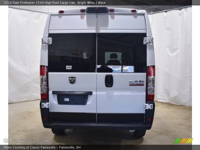 Bright White / Black 2019 Ram ProMaster 2500 High Roof Cargo Van