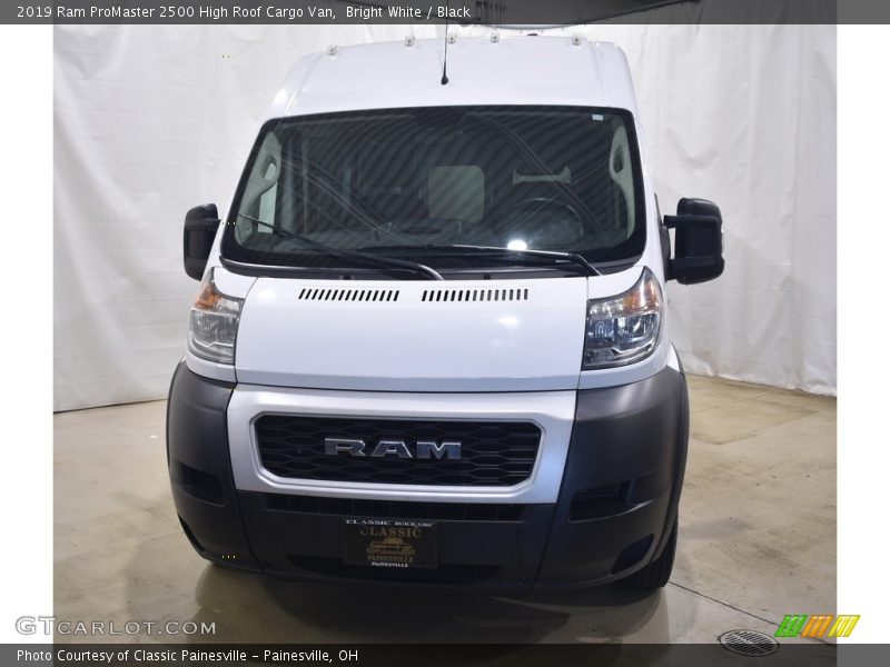 Bright White / Black 2019 Ram ProMaster 2500 High Roof Cargo Van