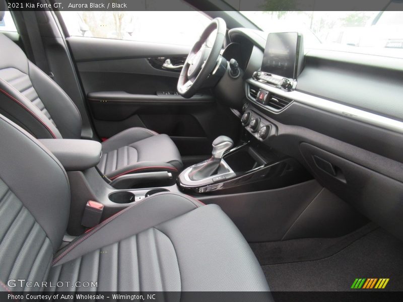 Aurora Black / Black 2021 Kia Forte GT