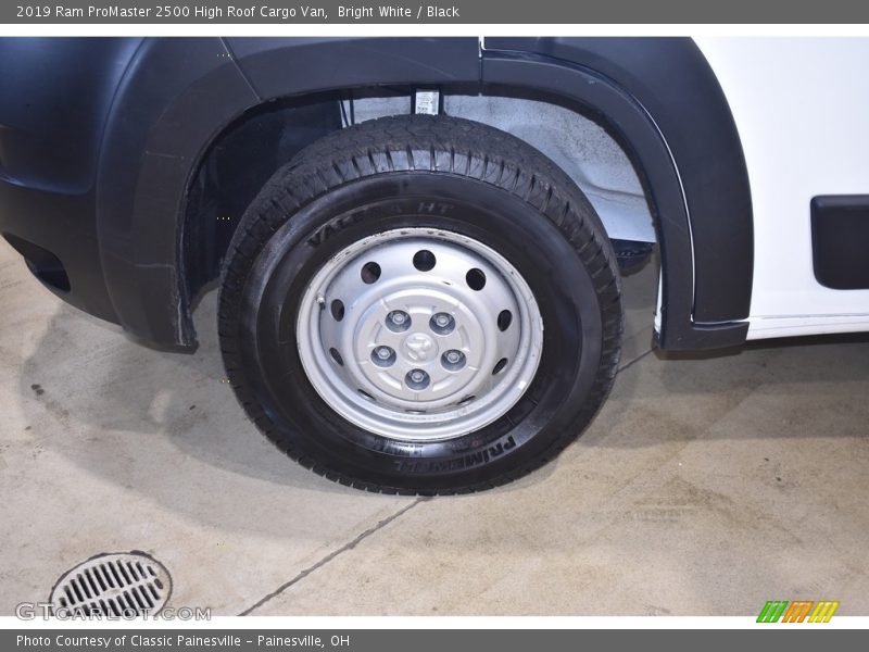 Bright White / Black 2019 Ram ProMaster 2500 High Roof Cargo Van