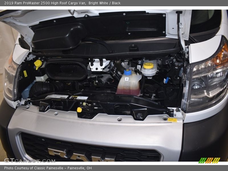 Bright White / Black 2019 Ram ProMaster 2500 High Roof Cargo Van