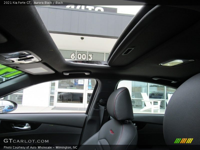 Aurora Black / Black 2021 Kia Forte GT