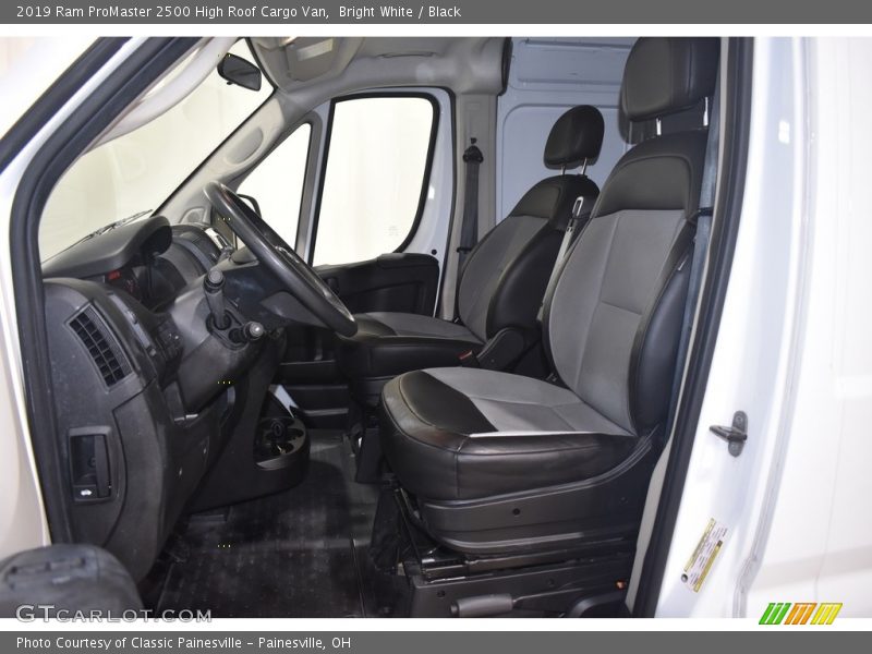 Bright White / Black 2019 Ram ProMaster 2500 High Roof Cargo Van