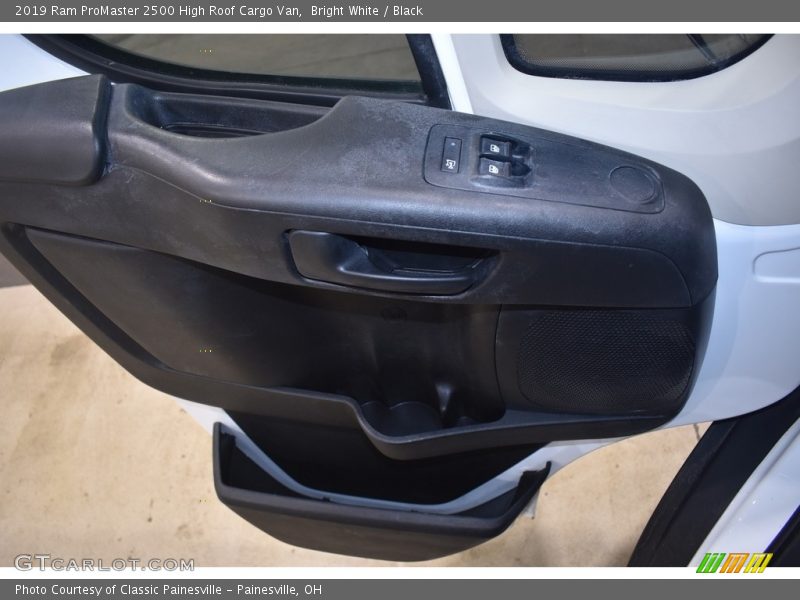 Bright White / Black 2019 Ram ProMaster 2500 High Roof Cargo Van