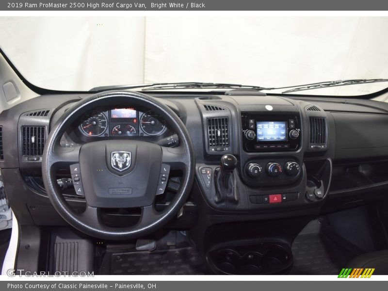 Bright White / Black 2019 Ram ProMaster 2500 High Roof Cargo Van