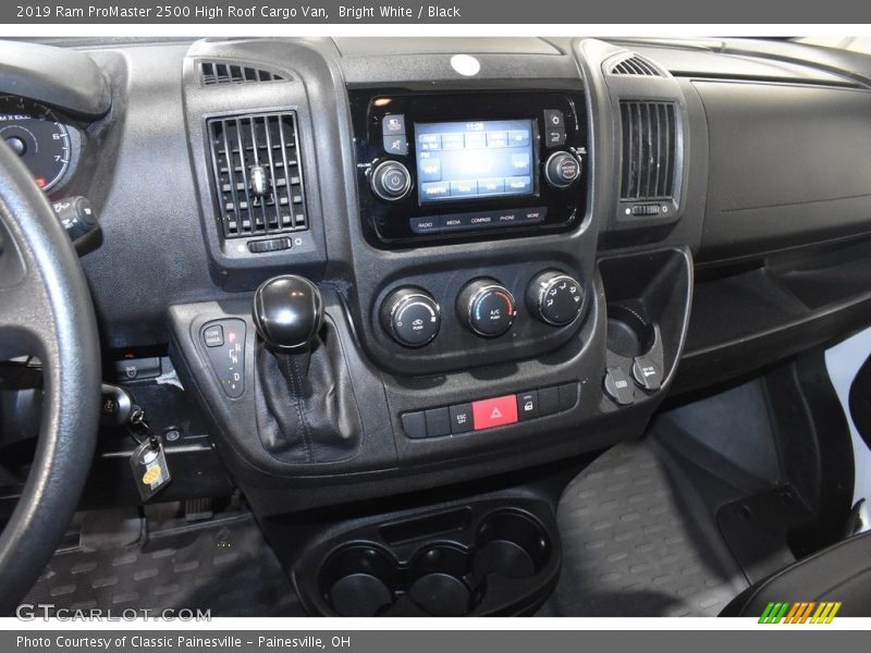Bright White / Black 2019 Ram ProMaster 2500 High Roof Cargo Van