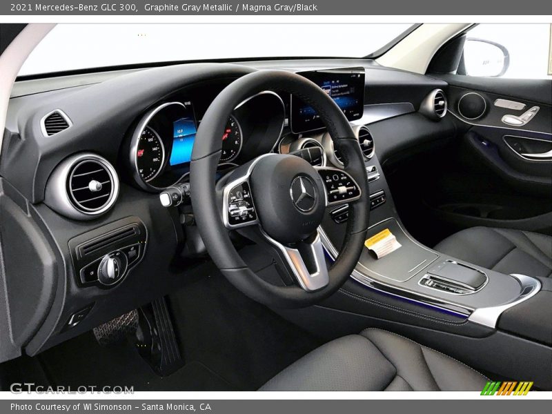 Graphite Gray Metallic / Magma Gray/Black 2021 Mercedes-Benz GLC 300