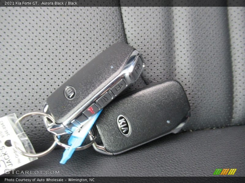 Aurora Black / Black 2021 Kia Forte GT
