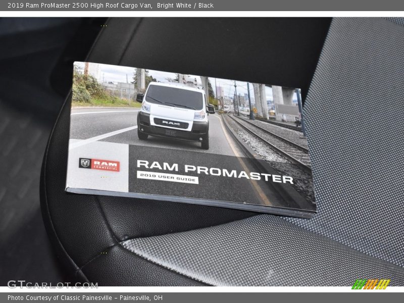 Bright White / Black 2019 Ram ProMaster 2500 High Roof Cargo Van