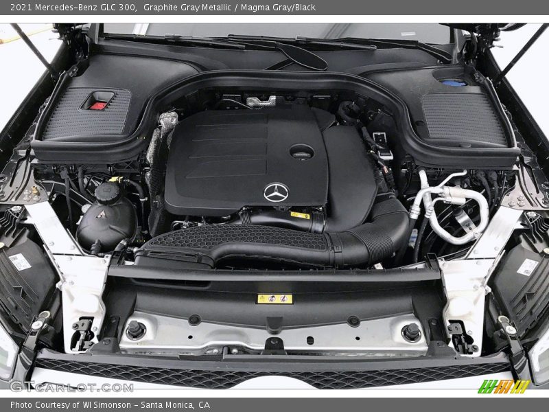 Graphite Gray Metallic / Magma Gray/Black 2021 Mercedes-Benz GLC 300
