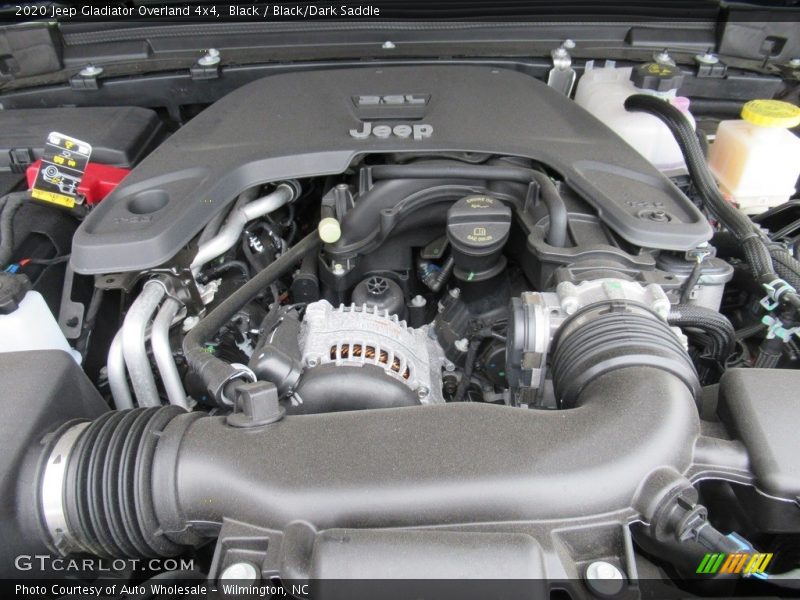 Black / Black/Dark Saddle 2020 Jeep Gladiator Overland 4x4