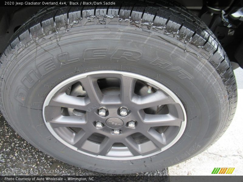 Black / Black/Dark Saddle 2020 Jeep Gladiator Overland 4x4