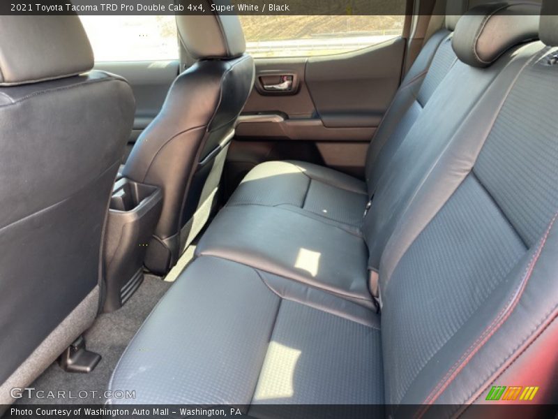 Rear Seat of 2021 Tacoma TRD Pro Double Cab 4x4