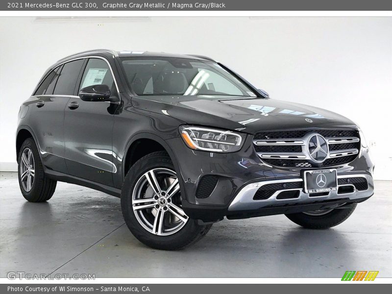 Graphite Gray Metallic / Magma Gray/Black 2021 Mercedes-Benz GLC 300