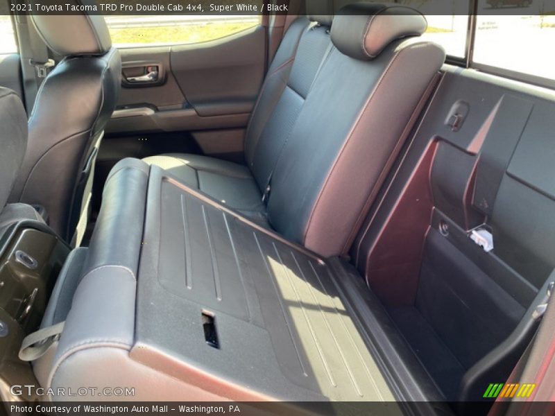 Rear Seat of 2021 Tacoma TRD Pro Double Cab 4x4