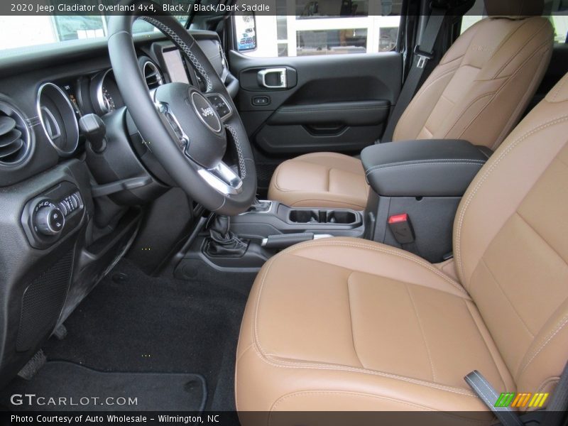 Black / Black/Dark Saddle 2020 Jeep Gladiator Overland 4x4