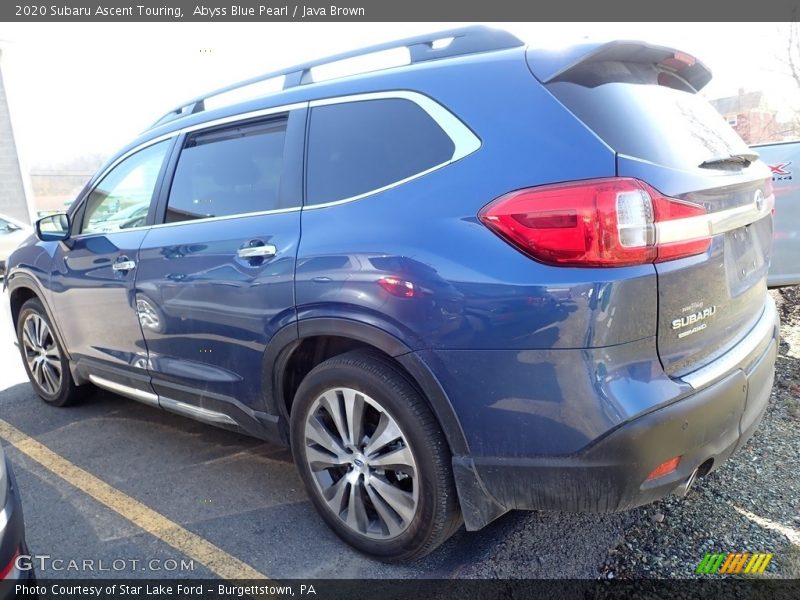 Abyss Blue Pearl / Java Brown 2020 Subaru Ascent Touring