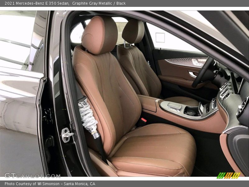 Graphite Gray Metallic / Black 2021 Mercedes-Benz E 350 Sedan