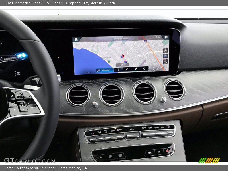 Graphite Gray Metallic / Black 2021 Mercedes-Benz E 350 Sedan