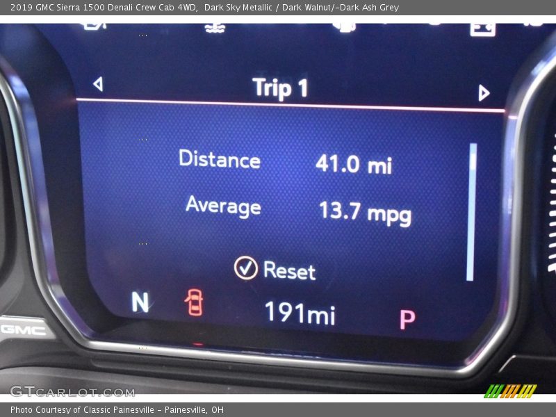 Dark Sky Metallic / Dark Walnut/­Dark Ash Grey 2019 GMC Sierra 1500 Denali Crew Cab 4WD