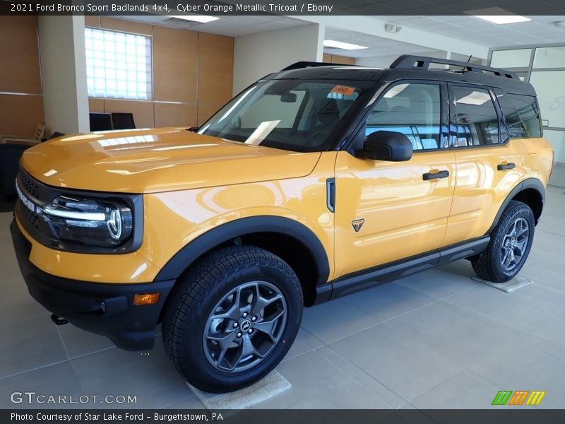 Front 3/4 View of 2021 Bronco Sport Badlands 4x4