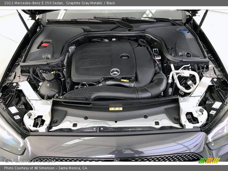 Graphite Gray Metallic / Black 2021 Mercedes-Benz E 350 Sedan