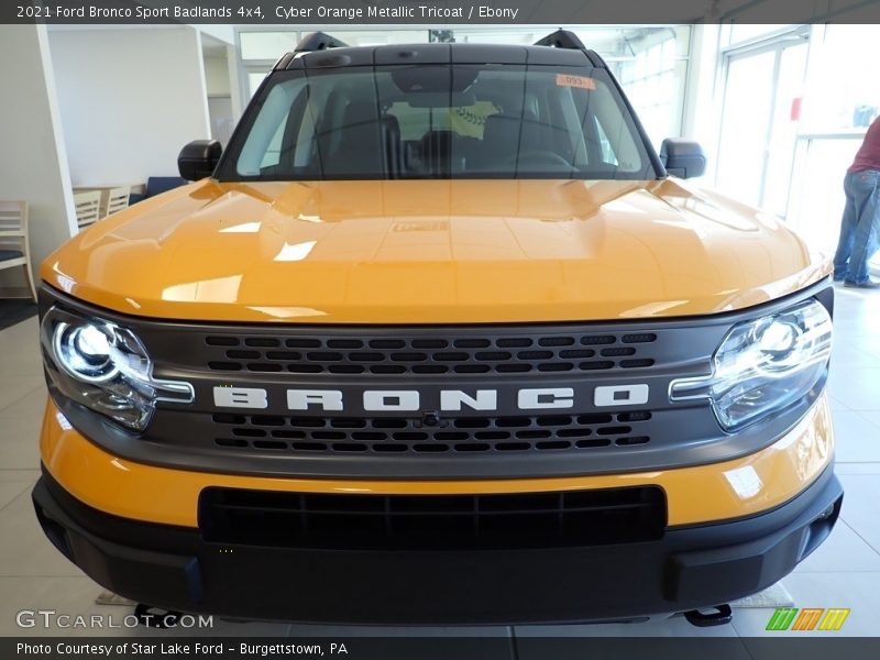  2021 Bronco Sport Badlands 4x4 Cyber Orange Metallic Tricoat