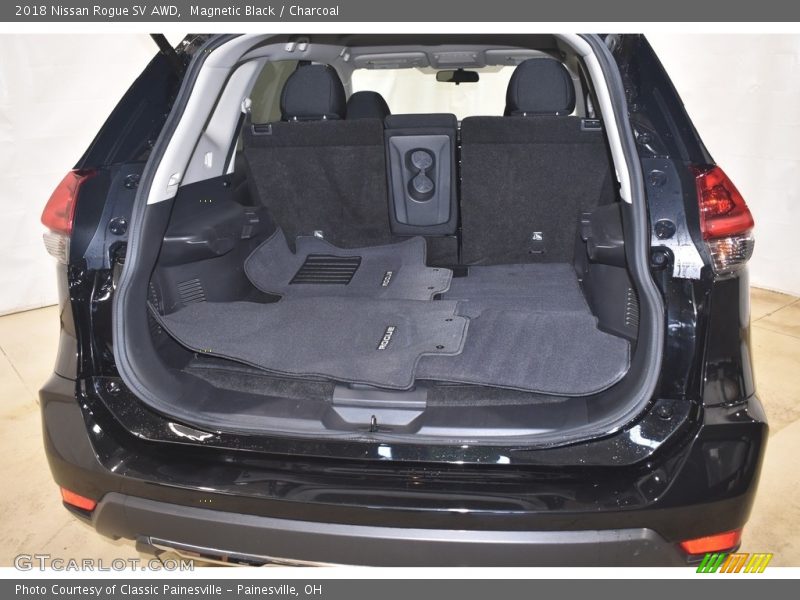 Magnetic Black / Charcoal 2018 Nissan Rogue SV AWD