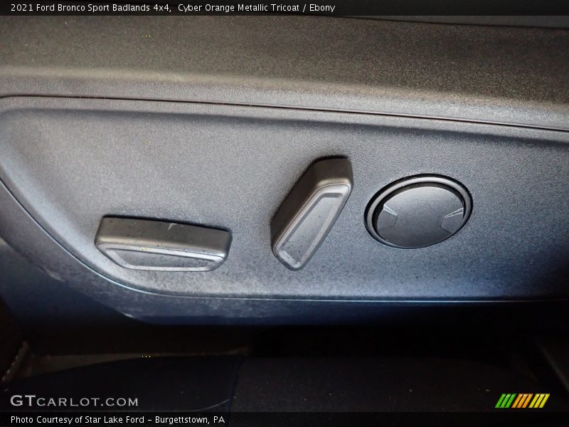 Cyber Orange Metallic Tricoat / Ebony 2021 Ford Bronco Sport Badlands 4x4