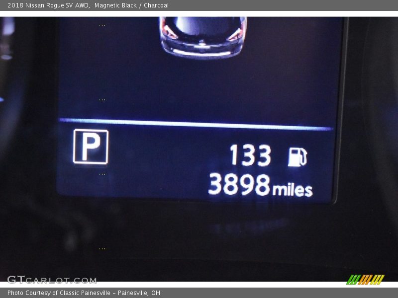 Magnetic Black / Charcoal 2018 Nissan Rogue SV AWD