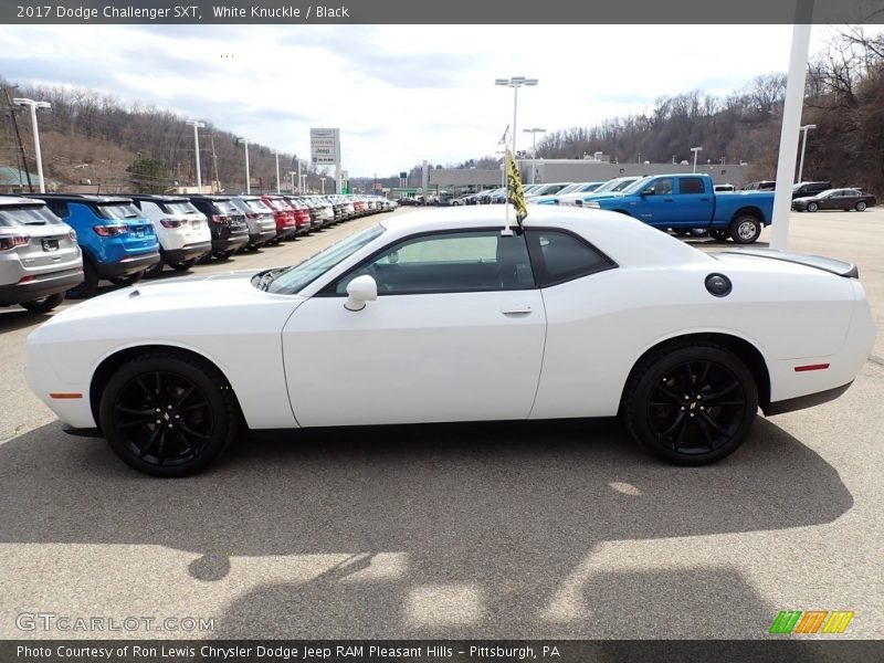 White Knuckle / Black 2017 Dodge Challenger SXT