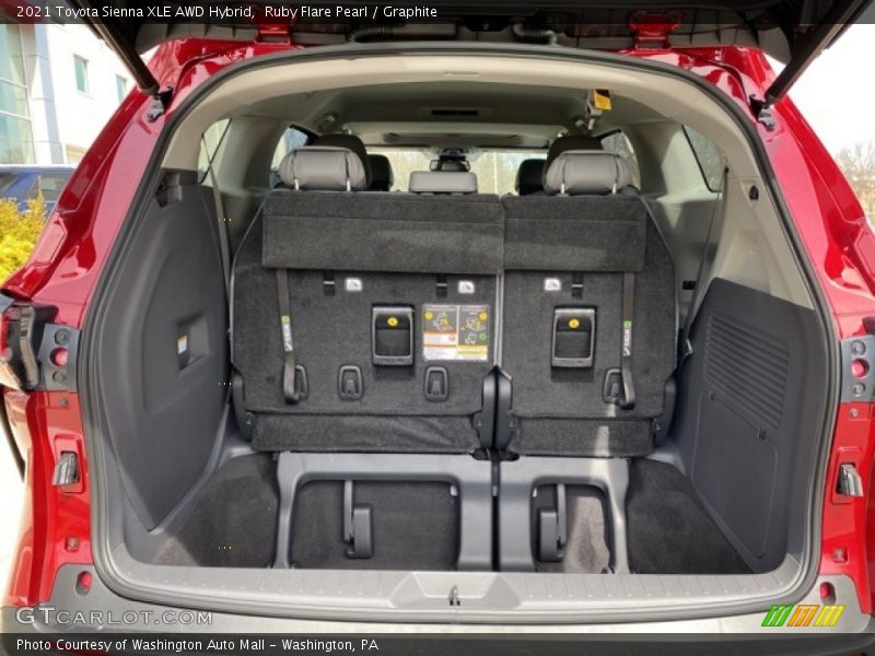 Ruby Flare Pearl / Graphite 2021 Toyota Sienna XLE AWD Hybrid