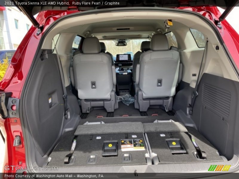 Ruby Flare Pearl / Graphite 2021 Toyota Sienna XLE AWD Hybrid