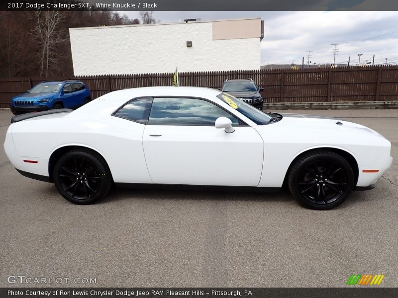 White Knuckle / Black 2017 Dodge Challenger SXT