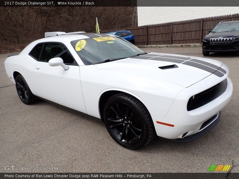White Knuckle / Black 2017 Dodge Challenger SXT