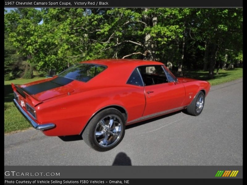 Victory Red / Black 1967 Chevrolet Camaro Sport Coupe