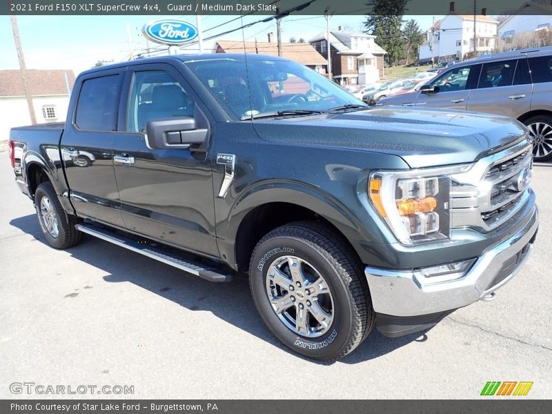 Guard / Medium Dark Slate 2021 Ford F150 XLT SuperCrew 4x4