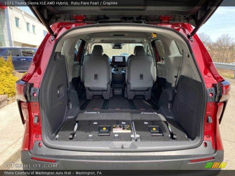 Ruby Flare Pearl / Graphite 2021 Toyota Sienna XLE AWD Hybrid