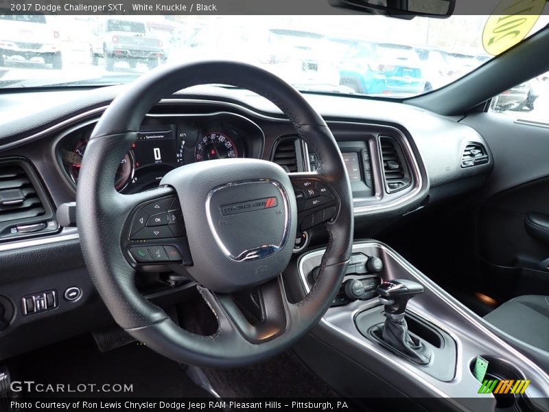 White Knuckle / Black 2017 Dodge Challenger SXT
