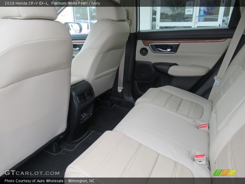 Platinum White Pearl / Ivory 2019 Honda CR-V EX-L