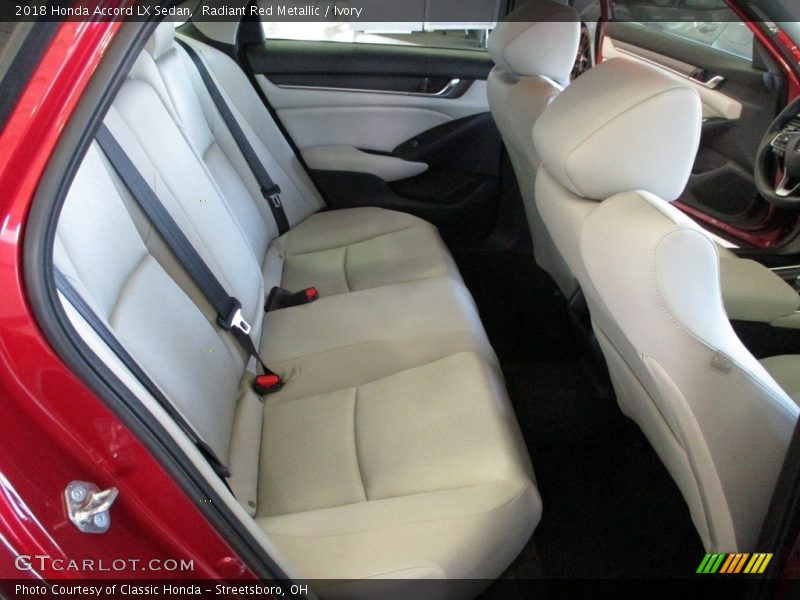 Radiant Red Metallic / Ivory 2018 Honda Accord LX Sedan