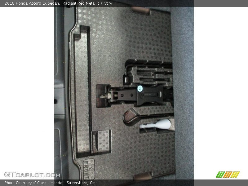 Radiant Red Metallic / Ivory 2018 Honda Accord LX Sedan