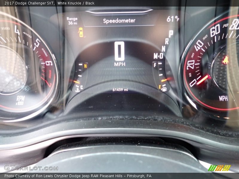 White Knuckle / Black 2017 Dodge Challenger SXT