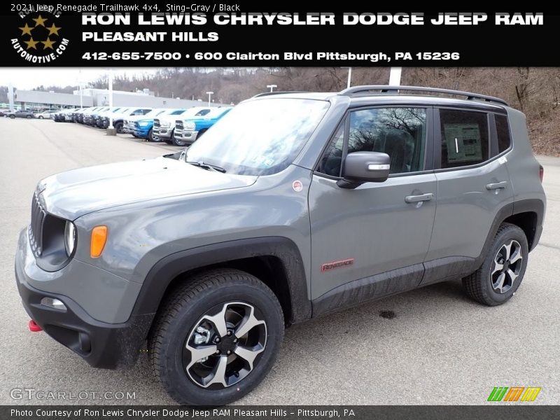 Sting-Gray / Black 2021 Jeep Renegade Trailhawk 4x4