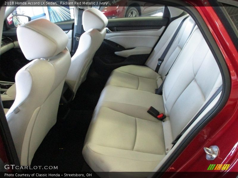 Radiant Red Metallic / Ivory 2018 Honda Accord LX Sedan